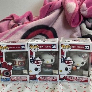 Hello kitty Olympic funko pop